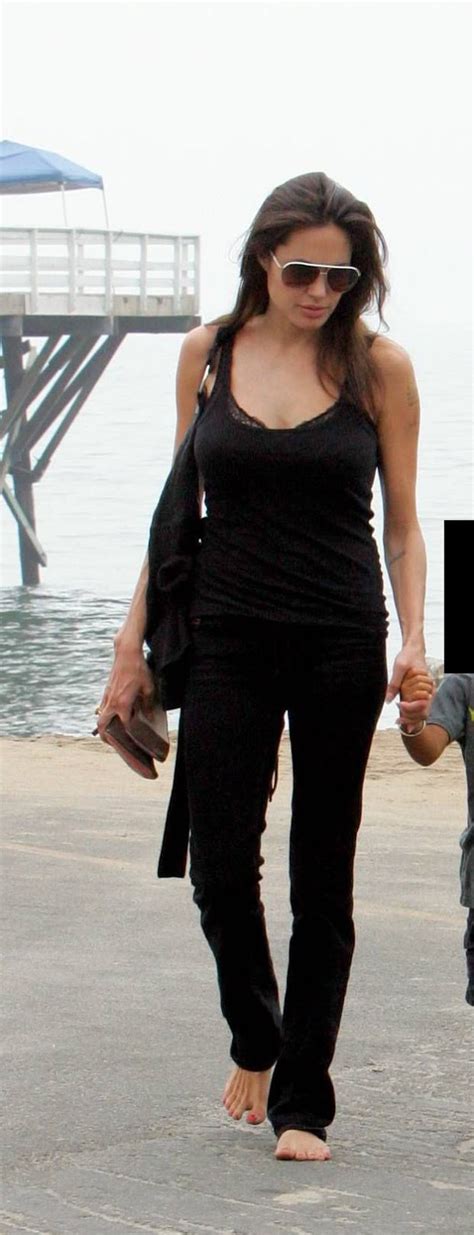 angelina jolie playboy|Angelina Jolie Goes Barefoot on